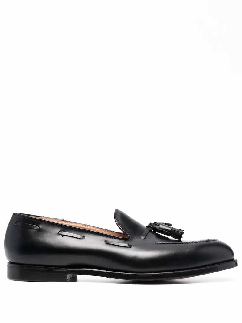 Crockett & Jones Cavendish tassel-detail loafers - Black