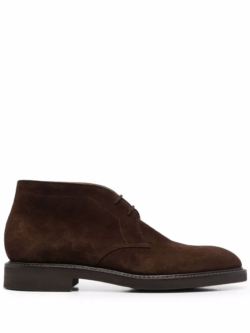 John Lobb Heywood suede desert boots - Brown