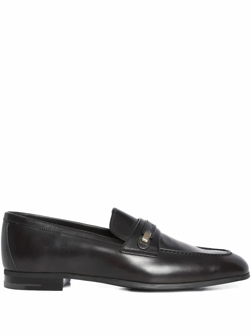Church's logo-detail loafers - Brown