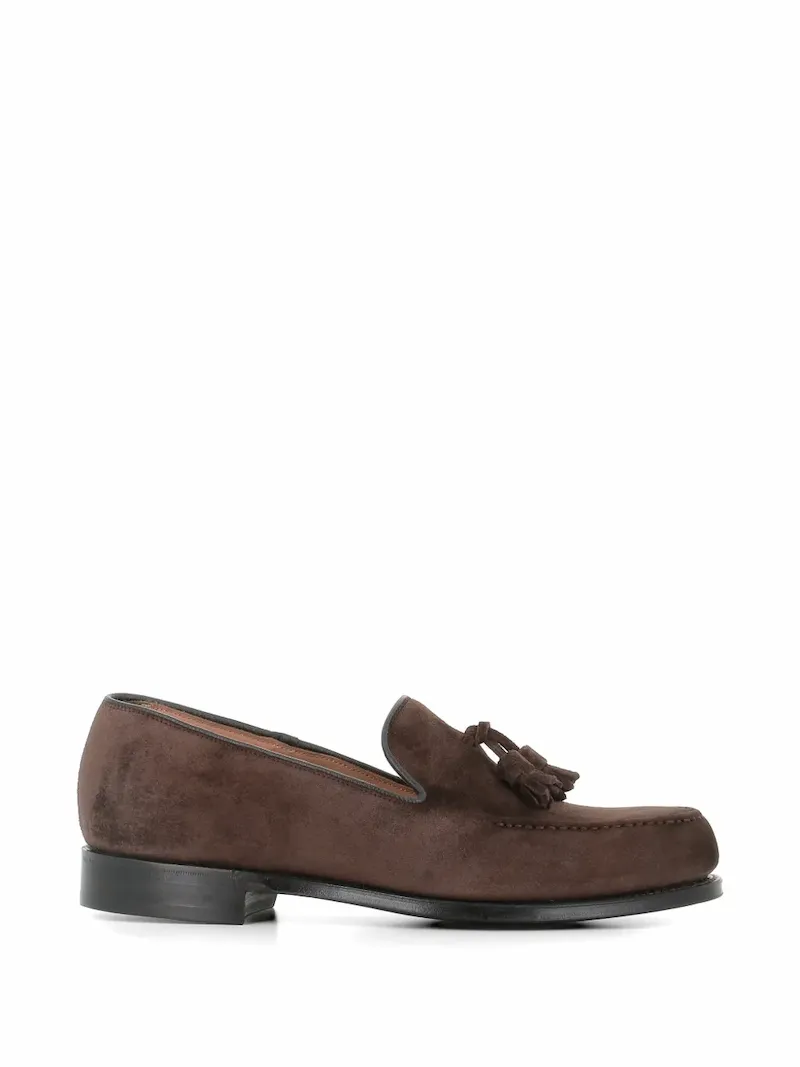 CHEANEY tassel brooklyn loafers - Brown
