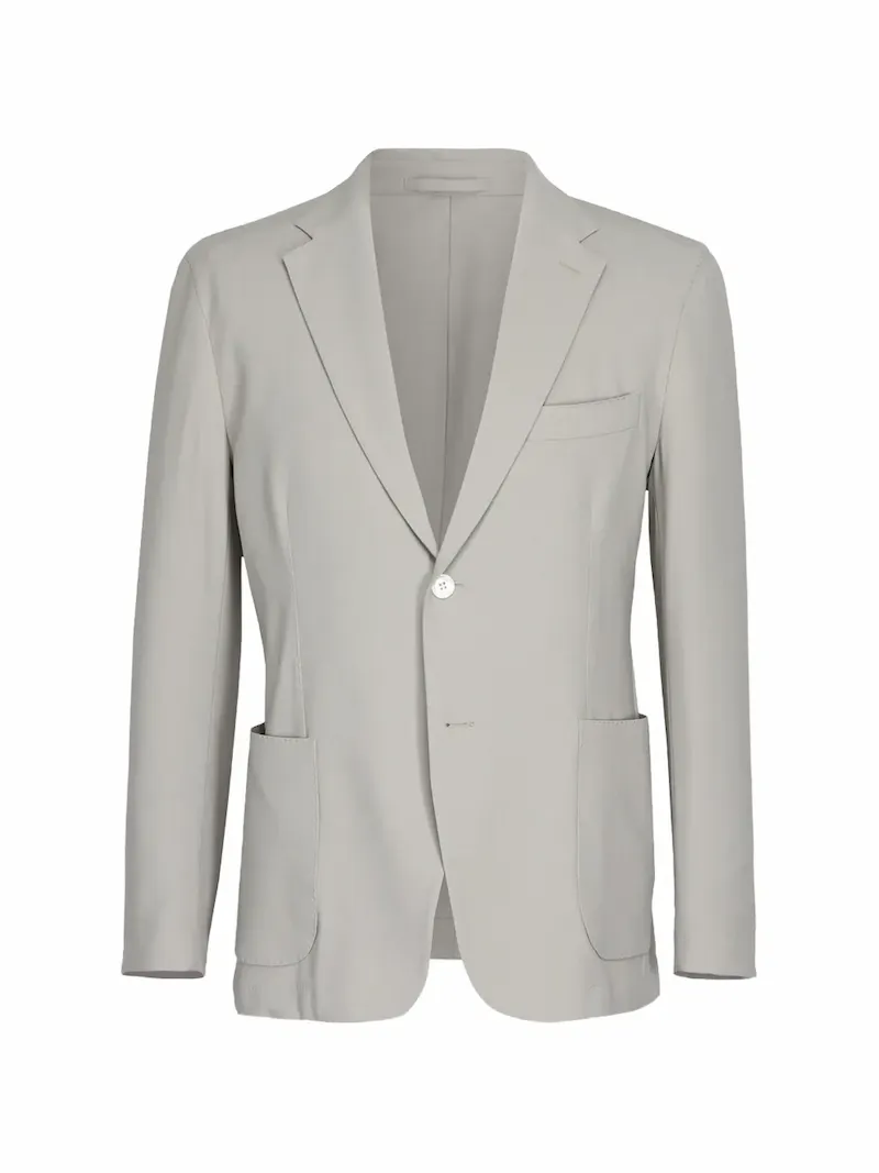Marco Pescarolo single-breasted blazer - Grey