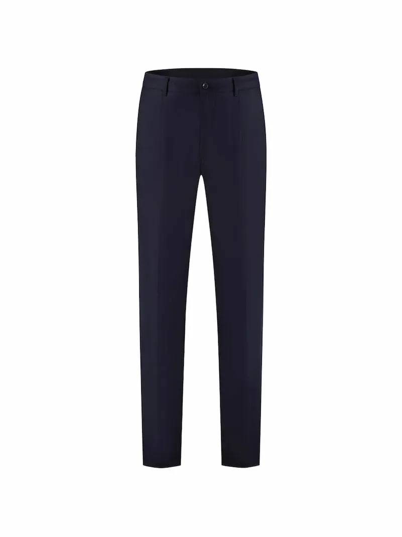 Marco Pescarolo pressed-crease tailored trousers - Blue