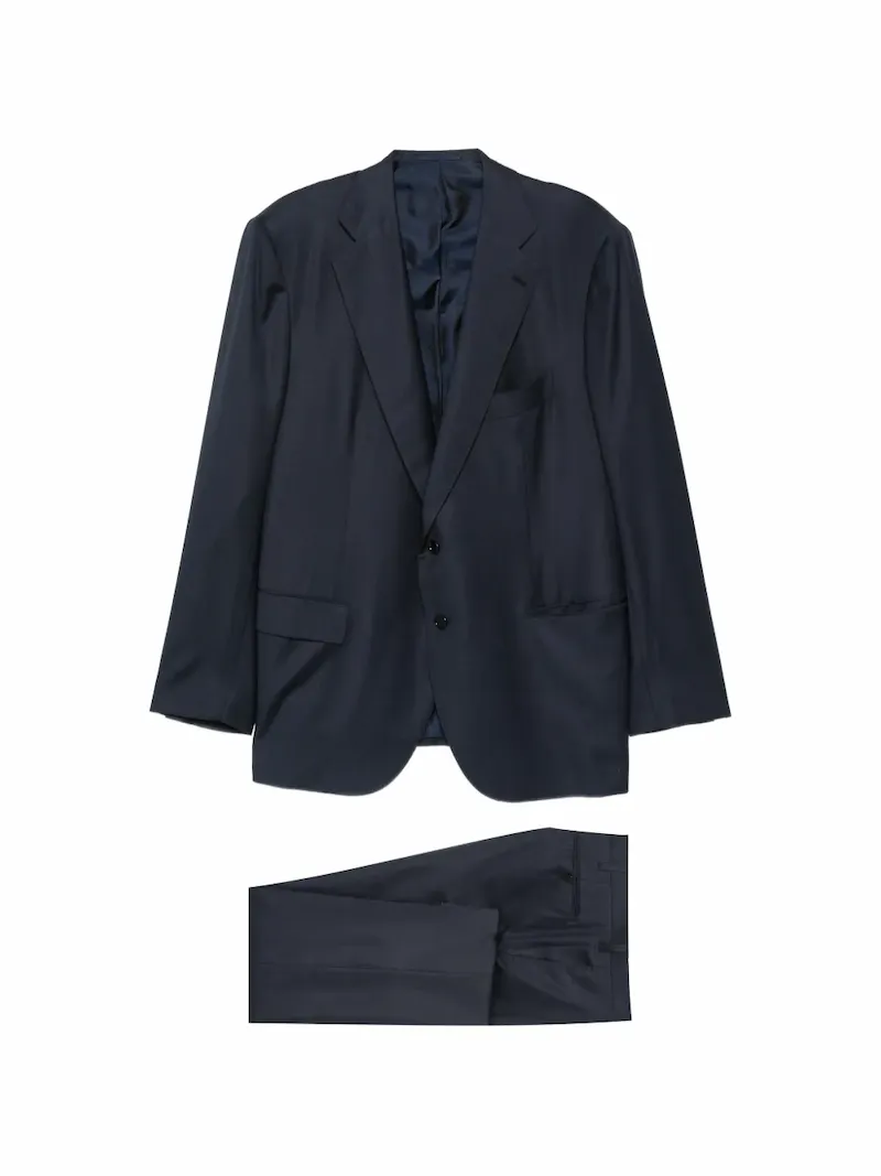 Cesare Attolini single-breasted suit - Blue