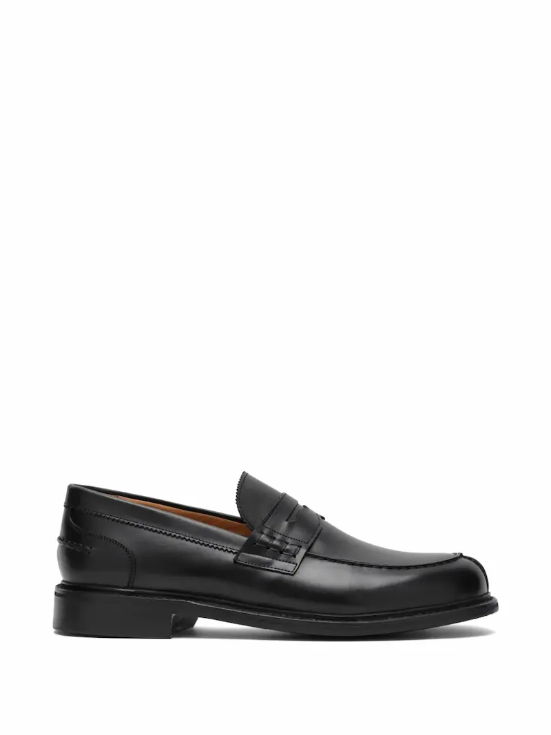 Berwick Shoes leather loafers - Black