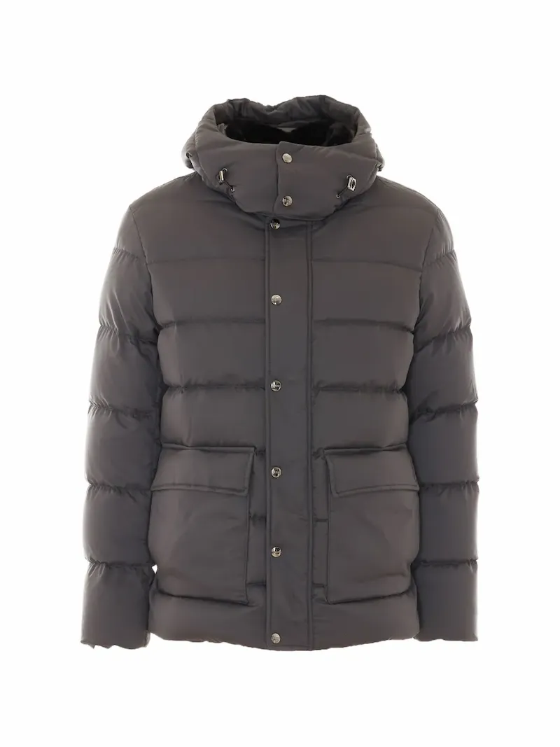 Herno hooded padded jacket - Grey