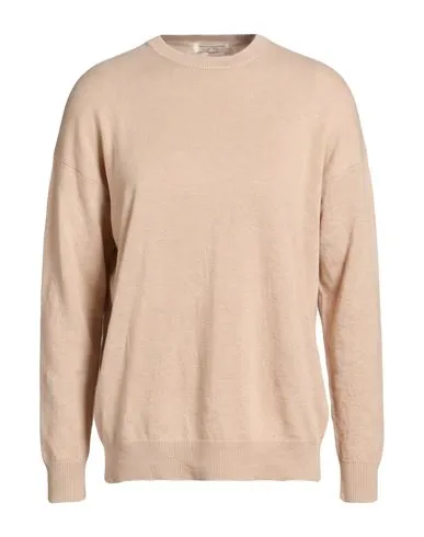 Filippo De Laurentiis Man Sweater Beige , Cashmere, Silk