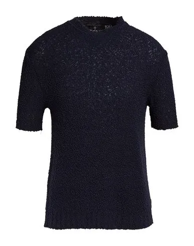 Filippo De Laurentiis Man Sweater Navy , Polyamide, Elastic fibres