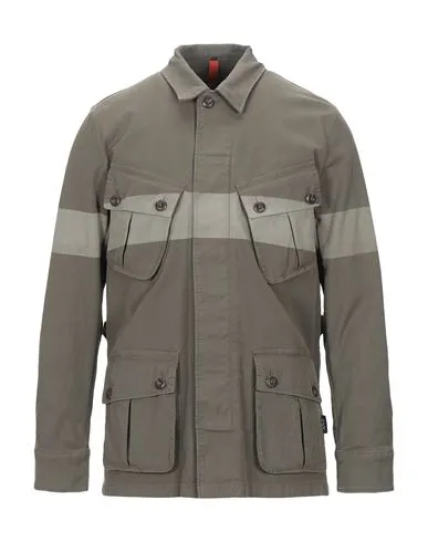Fay Archive Man Jacket Military green , Elastane