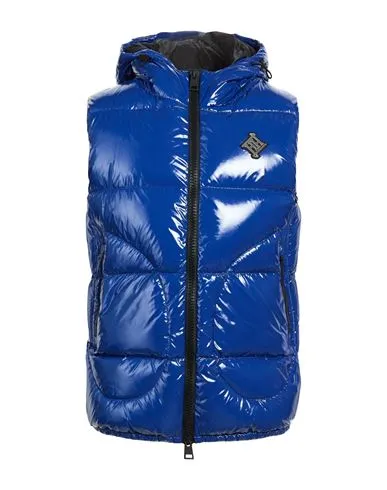 Herno Man Vest Blue , Polyurethane
