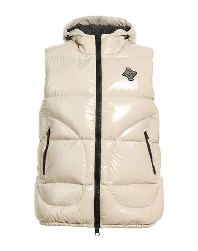 Herno Man Vest Beige , Polyurethane