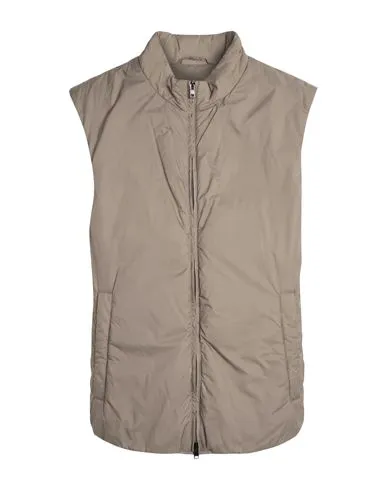 Herno Man Vest Grey , Polyurethane