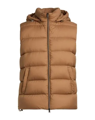 Herno Man Vest Camel , Polyurethane