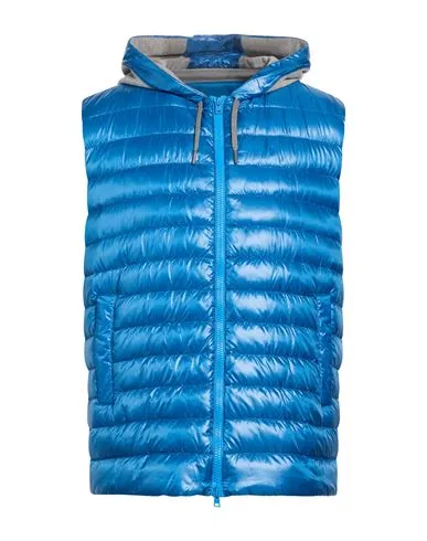 Herno Man Vest Blue , Polyester, Cotton
