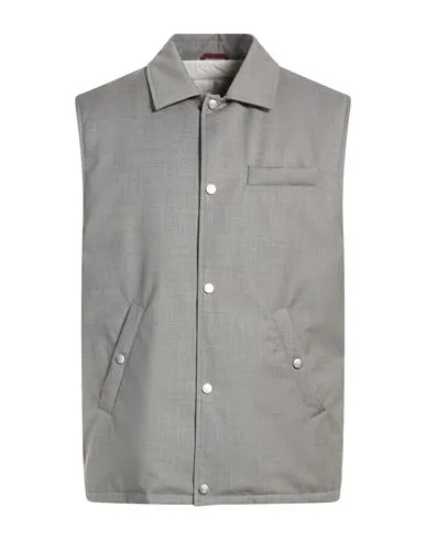 Brunello Cucinelli Man Vest Grey