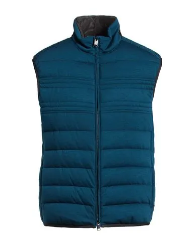 Brioni Man Vest Deep teal