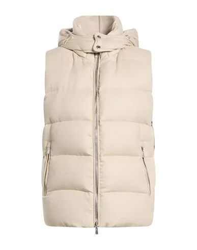 Moorer Man Vest Beige