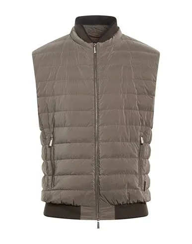 Moorer Man Vest Military green , Polyester