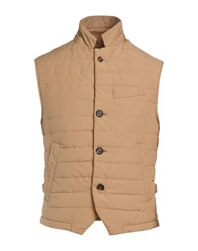 Eleventy Platinum Man Vest Sand , Polyester