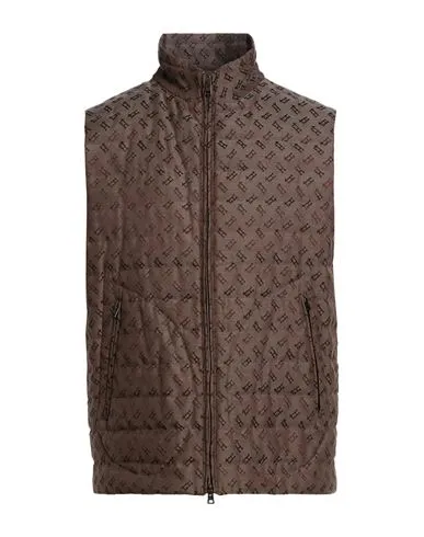 Herno Man Vest Taupe , Cotton