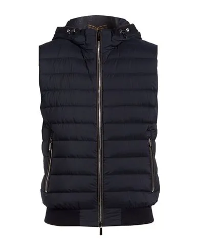 Moorer Man Vest Midnight blue , Polyurethane