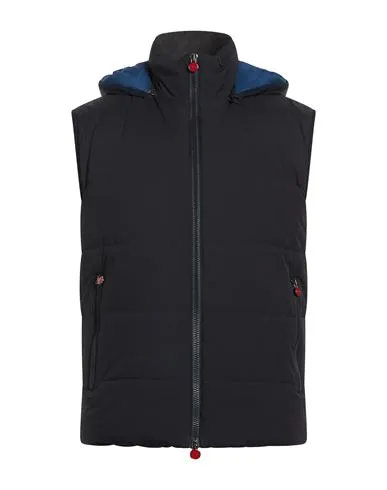 Kiton Man Vest Midnight blue