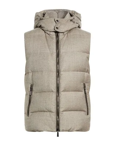 Moorer Man Vest Taupe