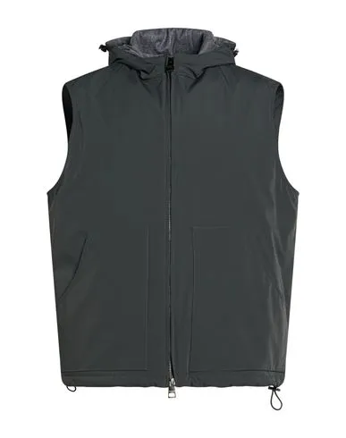 Luigi Borrelli Napoli Man Vest Dark green , Elastane