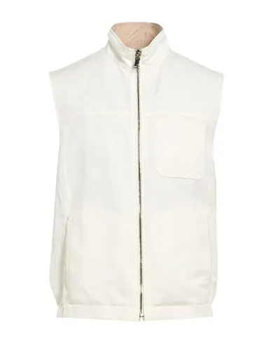 Canali Man Vest Ivory
