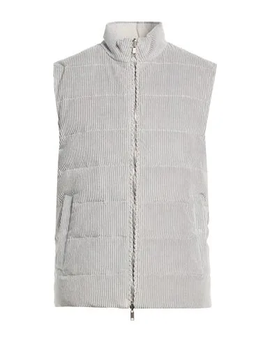 Eleventy Man Vest Light grey , Cashmere, Elastane