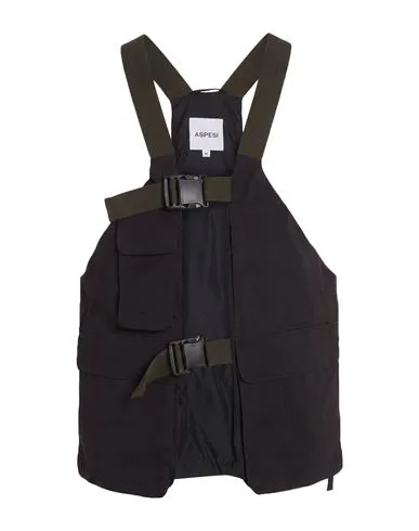Aspesi Man Vest Black , Polyamide