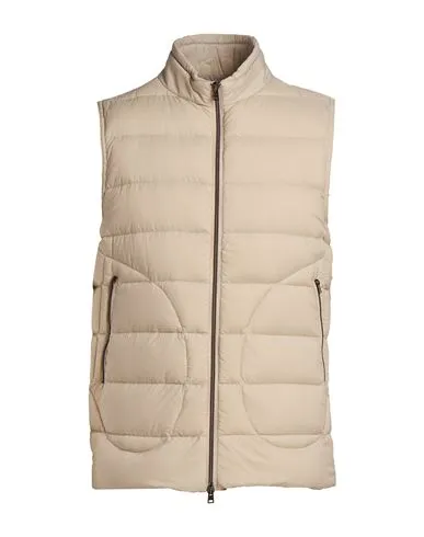 Herno Man Vest Beige , Polyurethane