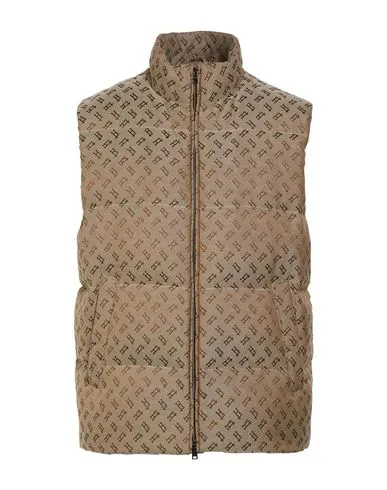 Herno Man Vest Camel , Cotton