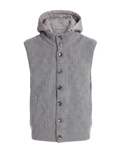 Herno Man Vest Grey , Polyamide