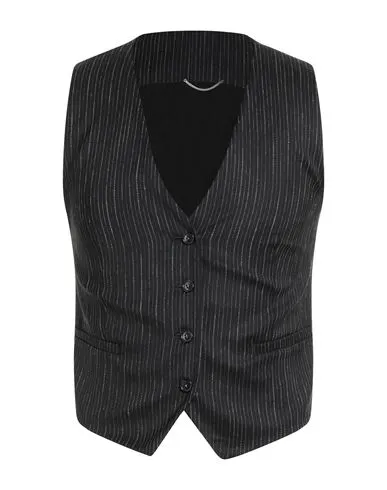 Pt Torino Man Tailored Vest Black