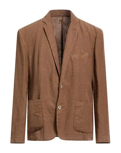120% Lino Man Blazer Light brown