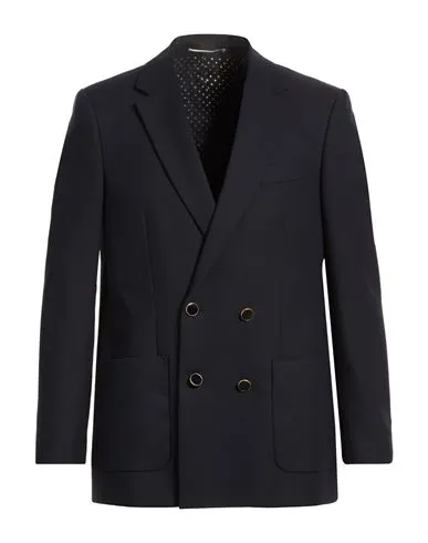 Pt Torino Man Blazer Midnight blue , Mohair wool