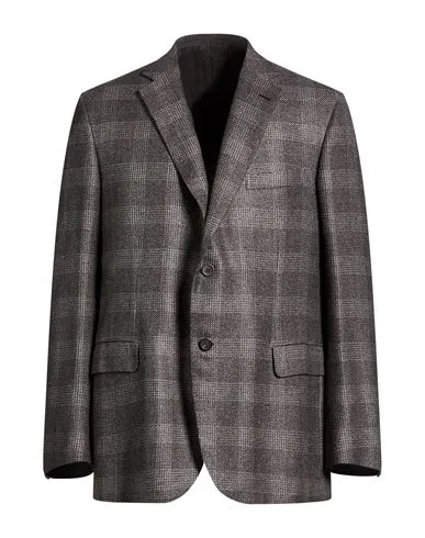 Brioni Man Blazer Grey , Silk