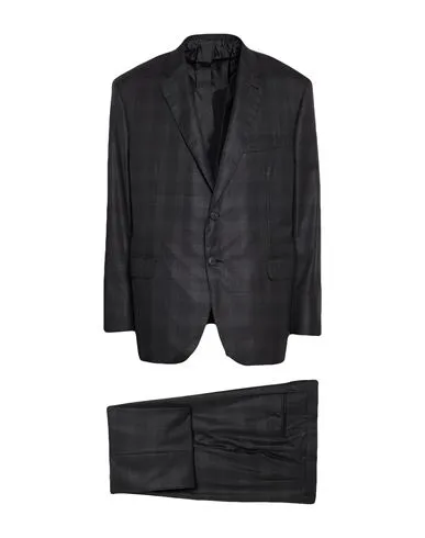 Brioni Man Suit Charcoal , Silk