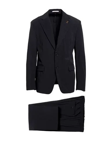 Pal Zileri Man Suit Midnight blue , Elastane