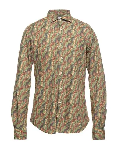 Xacus Man Shirt Green ½ Cotton