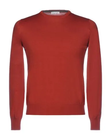 Gran Sasso Man Sweater Rust