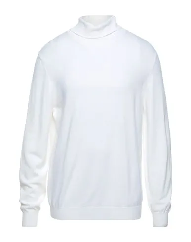 Gran Sasso Man Turtleneck Ivory , Cashmere, Viscose