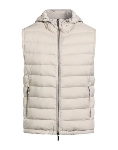 Moorer Man Vest Beige , Polyurethane