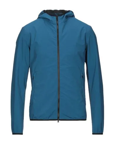 Herno Man Jacket Deep teal , Polyamide, Elastane