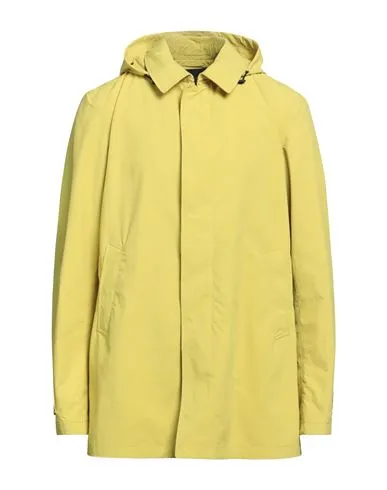 Herno Man Overcoat & Trench Coat Pastel yellow