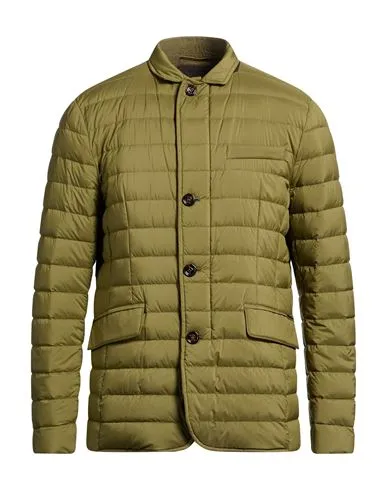 Moorer Man Puffer Military green , Polyurethane