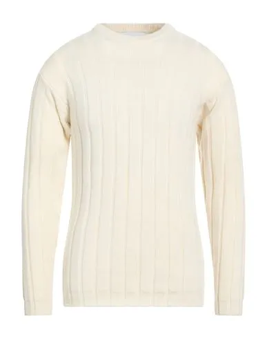 Lardini Man Sweater Cream , Cashmere