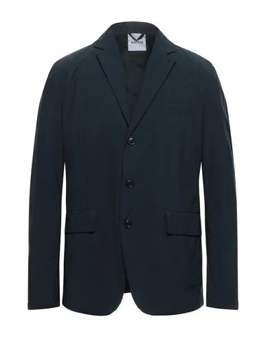 Aspesi Man Blazer Midnight blue , Polyamide