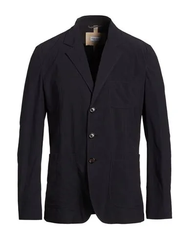 Brunello Cucinelli Man Blazer Midnight blue , Polyamide