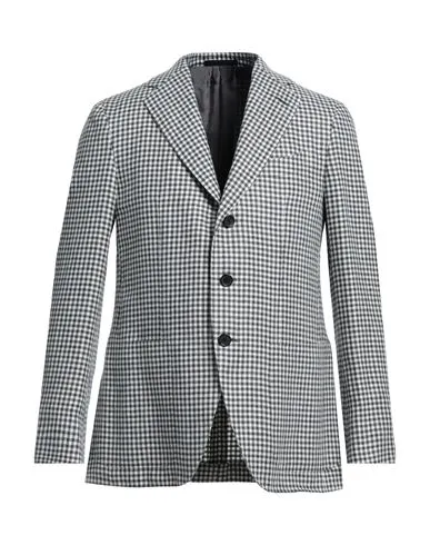 Caruso Man Blazer Black , Wool
